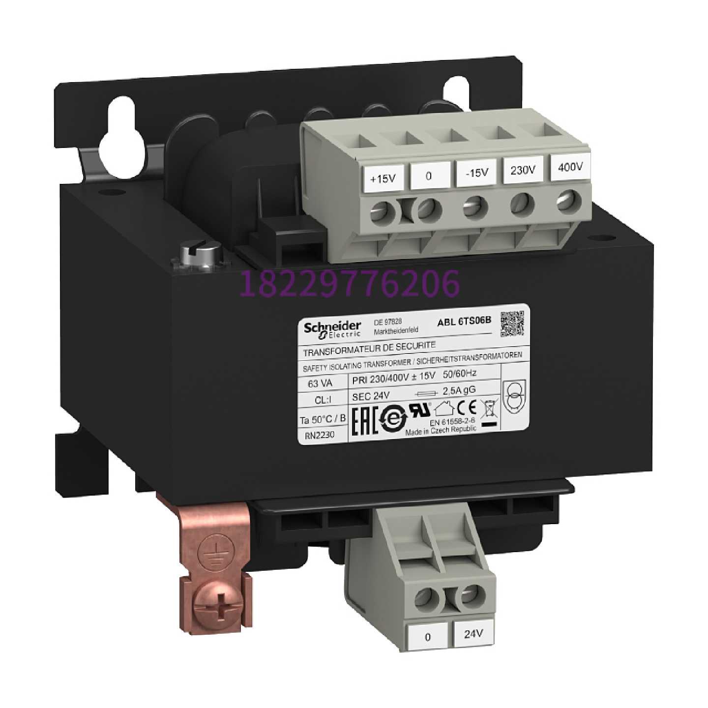 议价施耐德隔离变压器ABL6TS06B全新原装正品现货