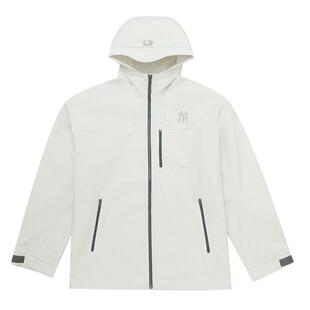 【自营】MLB梭织外套男装女装新款宽松运动服防风休闲服连帽夹克