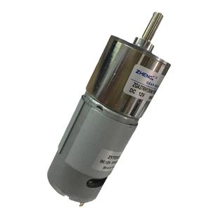 正科中心轴ZGA37RH12V24V37mm直流减速电机马达正反转大扭矩调速