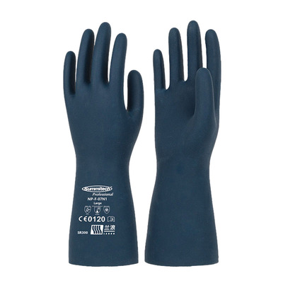 兰浪SR300耐酸碱手套加长防化