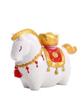 洛阳文创纪念品唐三彩马摆件装饰