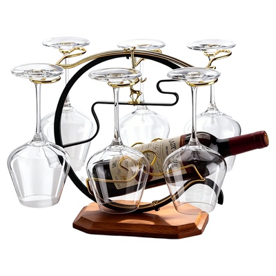 水晶勃艮第红酒杯套装