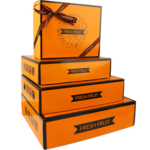 高档通用5斤8斤10斤装零食混合水果礼盒包装盒纸箱子空盒