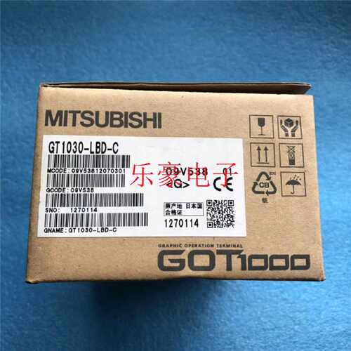 议价原装GT1030-LBLW日本三菱GOT1000触摸屏人机界面GT1030-LBD-C