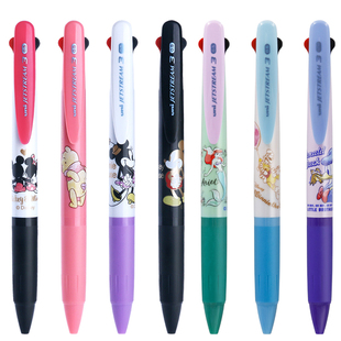 日本三菱JETSTREAM超顺滑3色圆珠笔0.5mm 迪士尼限定HOBO特典同款