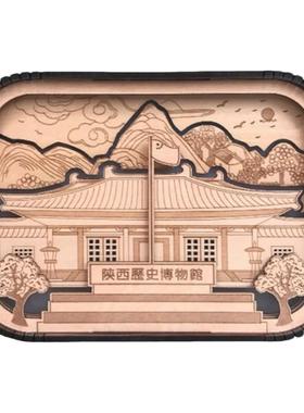 西安旅游文创纪念品大雁塔充电小夜灯摆件陕西景点精致礼物伴手礼