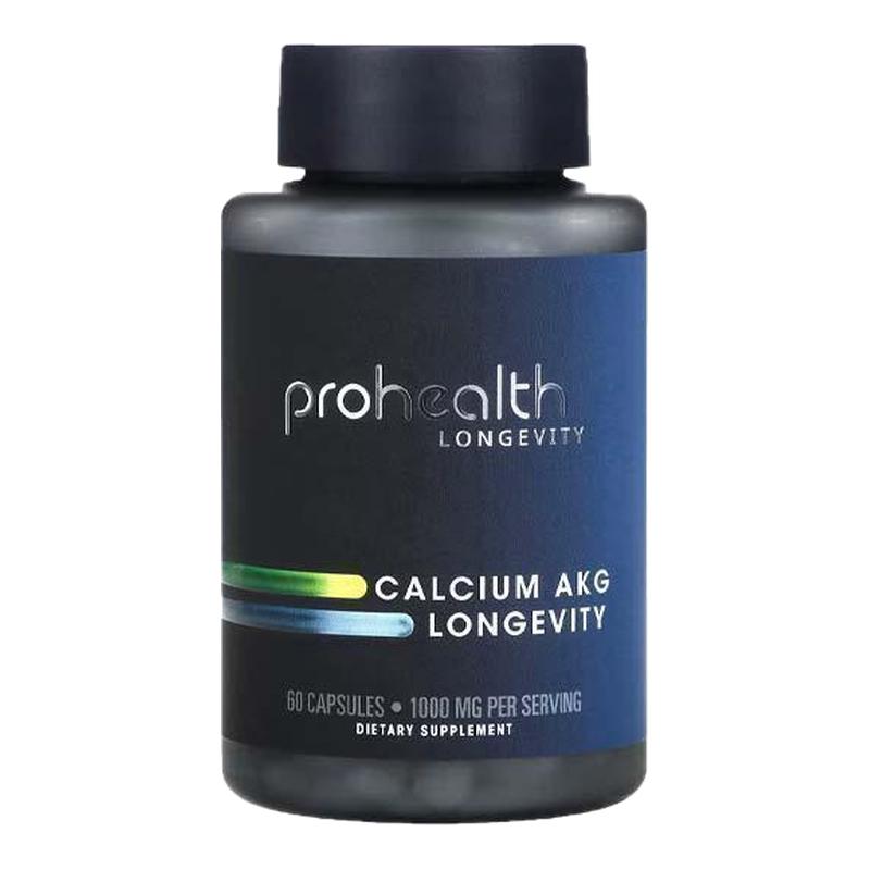 ProHealth Longevity钙AKG胶囊α-酮戊二酸钙代谢线粒体