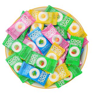 雅树薄荷糖商用清新口气咖啡糖酸甜话梅糖酒店前台火锅店糖果零食