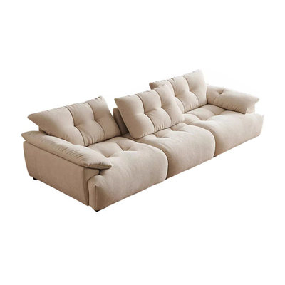 洛德可调靠背雪尼尔羽绒沙发