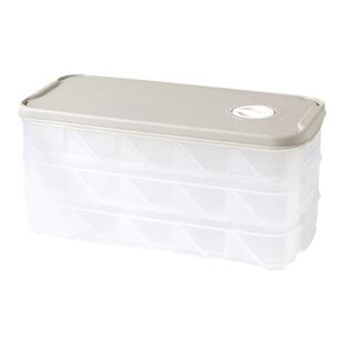 冰箱冷冻饺子盒家用食品级级多层大容量水饺专用保鲜盒馄饨速冻盒