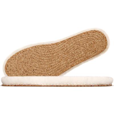 芯迈纯羊毛冬季加厚绒鞋垫