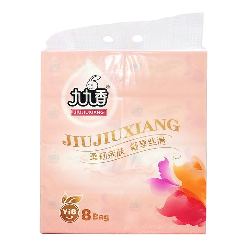 九九香抽纸400张实惠婴儿木浆面