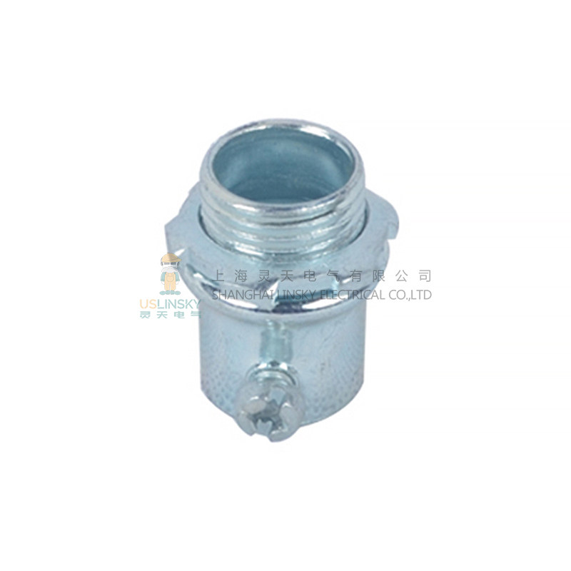 灵天UL认证美标工业风线管配件盒接头管直接美式emt管rmc金属软管