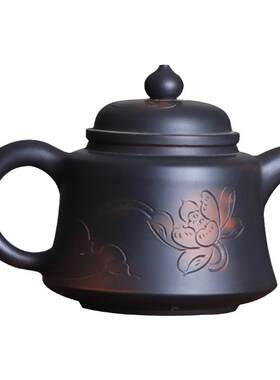 建水陶器紫陶茶壶紫陶壶泡茶壶