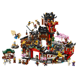 【新年礼物】乐高官方旗舰店71861 15周年纪念款初代忍者村积木