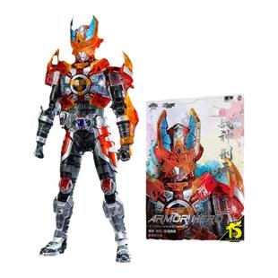 奥迪双钻铠甲勇士15周年巡展会场限定铠拼刑天战神刑天彩透荧光版