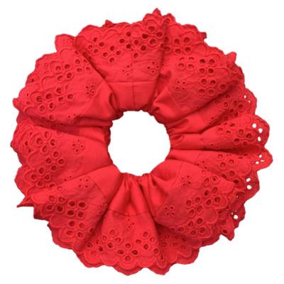 新年红易梦玲同款goodsquish英国设计手工少女韩国进口蕾丝花发圈