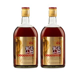 古越龙山绍兴黄酒金三年500ml*2花雕酒糯米酒半干瓶装绍兴酒瓶装