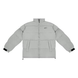 NICEID NICE大LOGO棉服拉链男子冬季运动潮流加厚保暖宽松外套