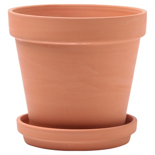 红陶花盆多肉盆兰花盆绿植透气特大号简约粗陶泥盆吸水育苗盆盆栽