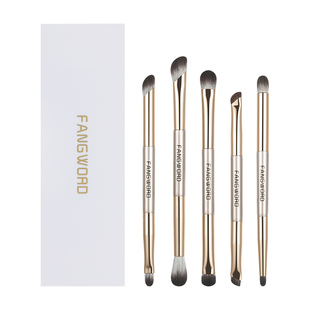 芳语风铃5支双头便携刷镰刀鼻影刷卧蚕刷细节化妆刷子送便携镜盒