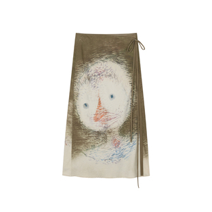 UOOYAA/乌丫| 蓬皮杜中心胶囊系列围裹半裙