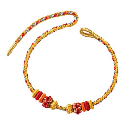 恋妍桃花手绳手工编织