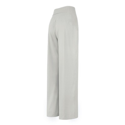 岚纹高腰直筒阔腿运动裤