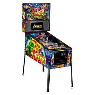 美国复古弹珠机液晶Pinball游艺街机台内置96种模式游戏4K三屏幕
