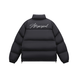 ATRY轻薄羽绒服男款冬季2025新款通勤美式加厚保暖防寒鸭绒外套女