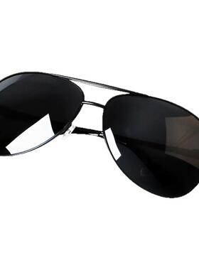 大头围墨镜男大脸胖子加宽大码蛤蟆镜偏光近视太阳眼镜开车专用潮