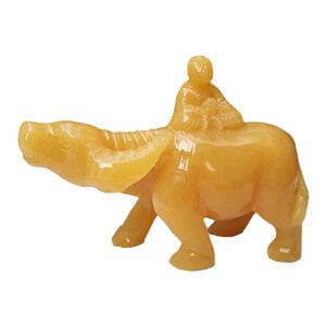 玉石招财中式旺财摆件
