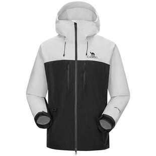 骆驼户外腾云AK80硬壳防水冲锋衣男女单冲夹克外套防暴雨登山服装