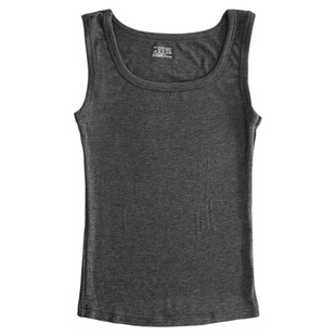 大U领醋酸保暖背心女薄款发热内搭外穿打底无袖内衣修身百搭上衣