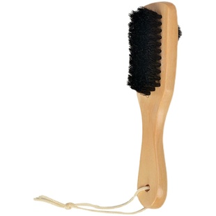 家用猪鬃毛鞋油刷不伤鞋洗鞋刷子软毛皮鞋刷擦鞋打鞋油家用多功能