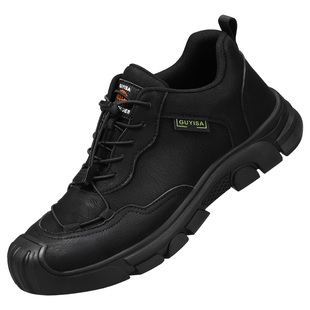 劳保鞋男款男士防砸防刺穿钢头工地工作防水夏季透气男鞋钢板安全