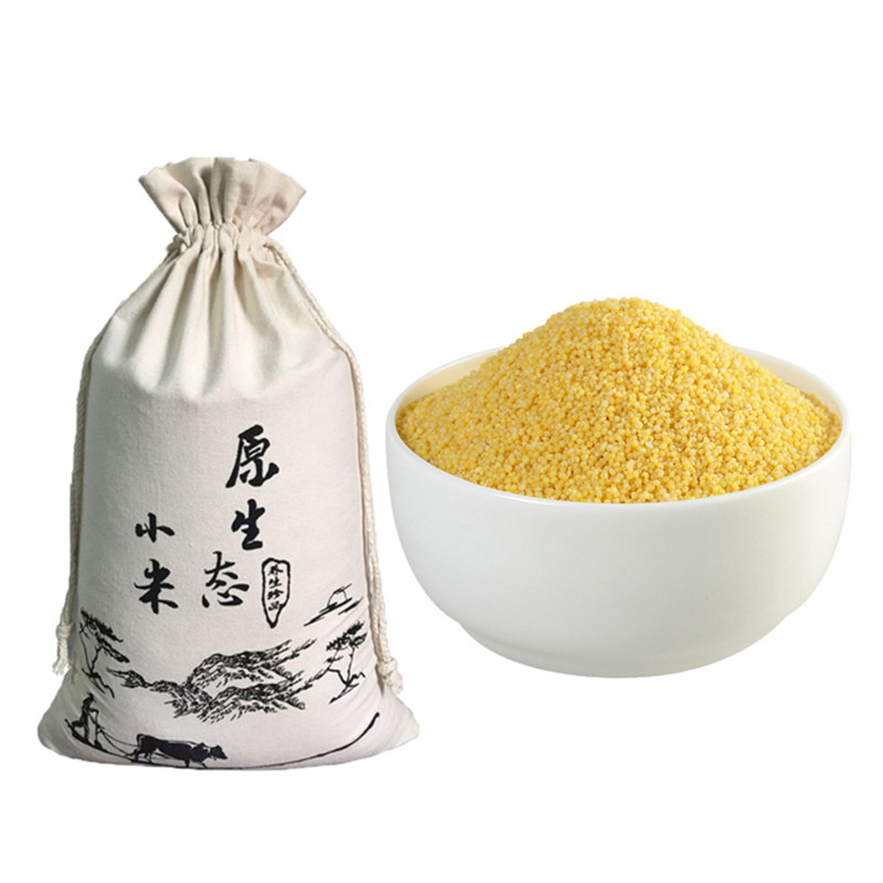 山东特产2026新米脂石碾邹平小米