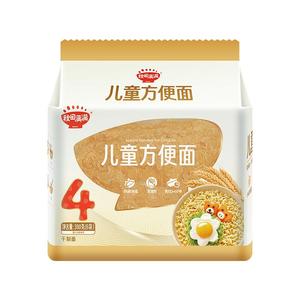 秋田满满儿童方便面早餐营养非油炸儿童鸡蛋面泡面速食儿童面条