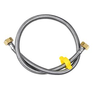 不锈钢编织金属耐高温高压软管进水管钢丝热水管热水器冷热管通用