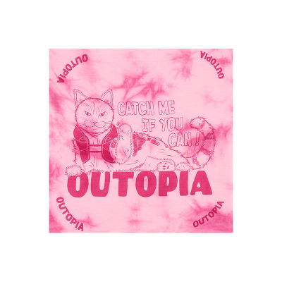 【新品】Earth天丝美利奴羊毛扎染运动方巾休闲头巾|Outopia