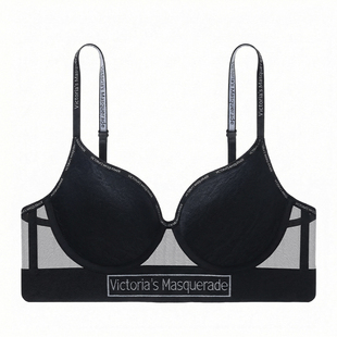 女士内衣大胸显小胸美背微聚拢防下垂薄款性感无痕大码文胸罩春夏