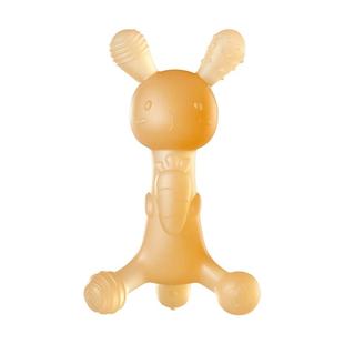 小兔子牙胶婴幼儿磨牙棒4六个月3宝宝口欲期玩具可水煮咬胶防吃手