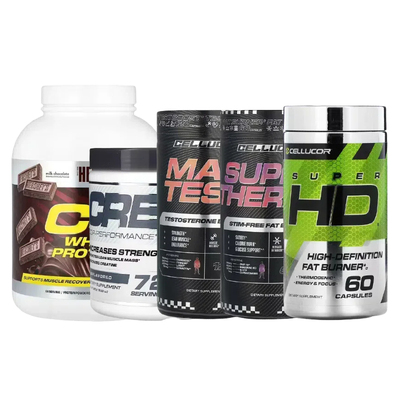 Cellucor高清Super Thermo Shred非刺激FAT BURNER胶囊Max Test