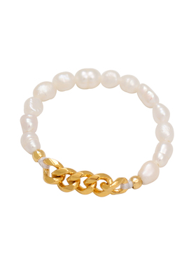 浮漾float复古珍珠女珍珠戒指