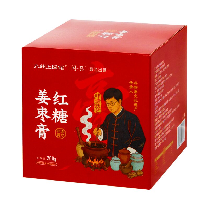 闻一张红糖姜枣膏200g非遗古法蒸