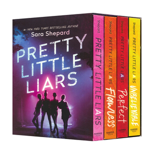 Pretty Little Liars 美少女的谎言4册 纽约时报畅销榜冠军 现象级IP原著 友谊真谛章节小说 青少年英语课外读物 英文原版进口图书