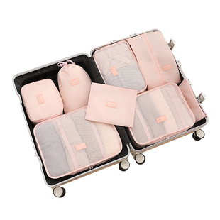 行李箱衣服收纳袋旅行衣物整理包旅游出差分装方便携带抽绳束口袋