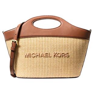 MICHAEL KORS MK Tatum 女士中号草编托特斜挎包