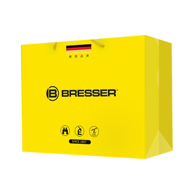 德国显微镜黄色手提袋