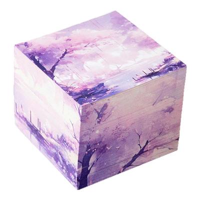 背景素材纸国风彩砖便利贴高颜值